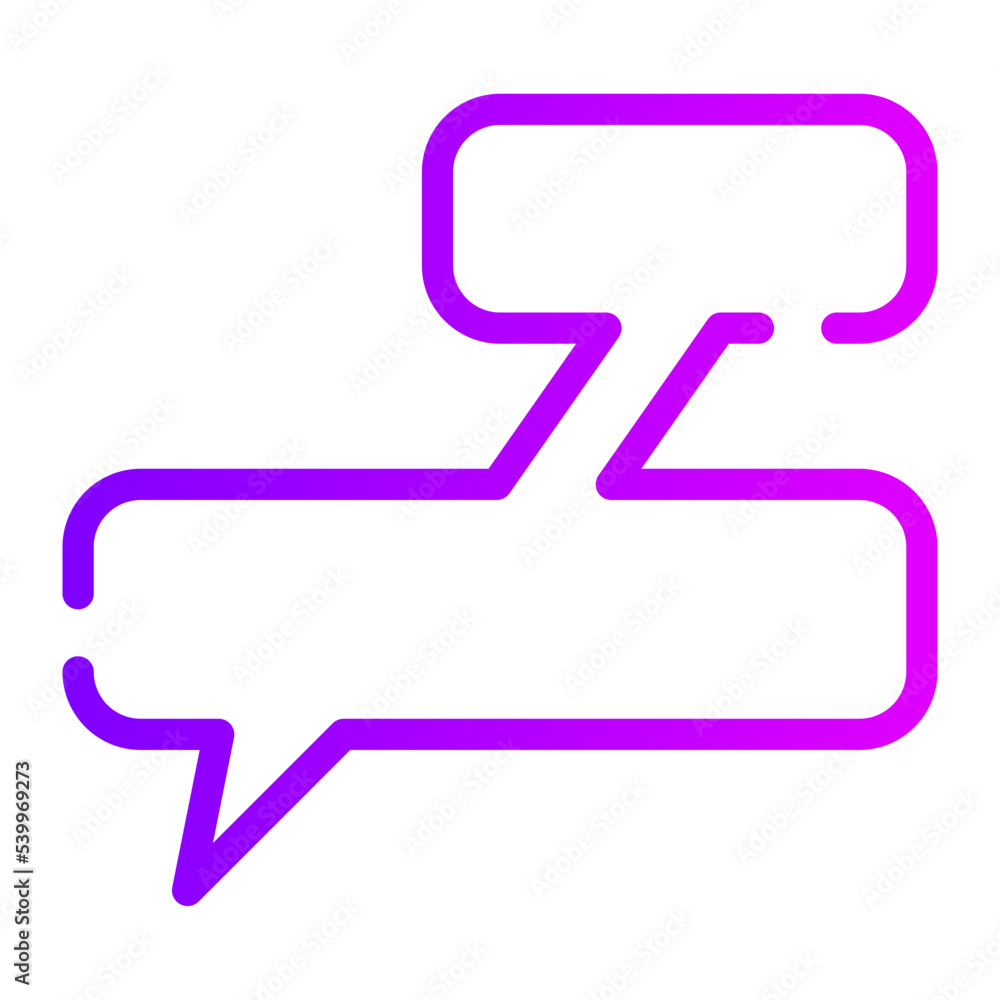 dialogue gradient icon dialogue gradient icon