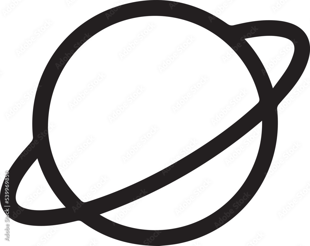 Planet Saturn with planetary ring system flat vector icon for astronomy apps and websites
Planet Saturn with planetary ring system flat vector icon for astronomy apps and websites