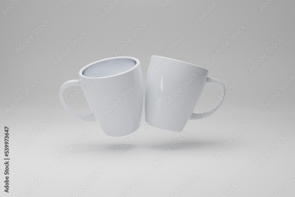 Mug mockup 3d rendering Mug mockup 3d rendering
