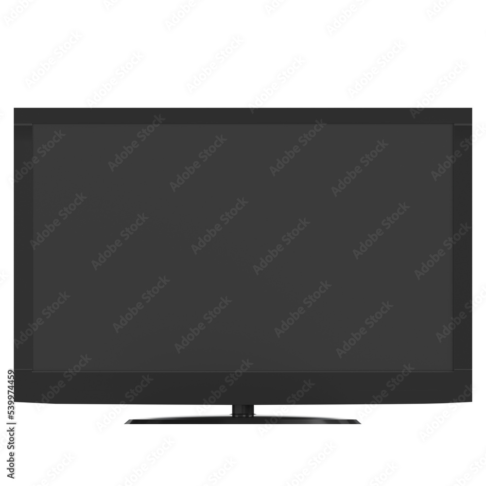 3d rendering illustration of a computer monitor 3d rendering illustration of a computer monitor