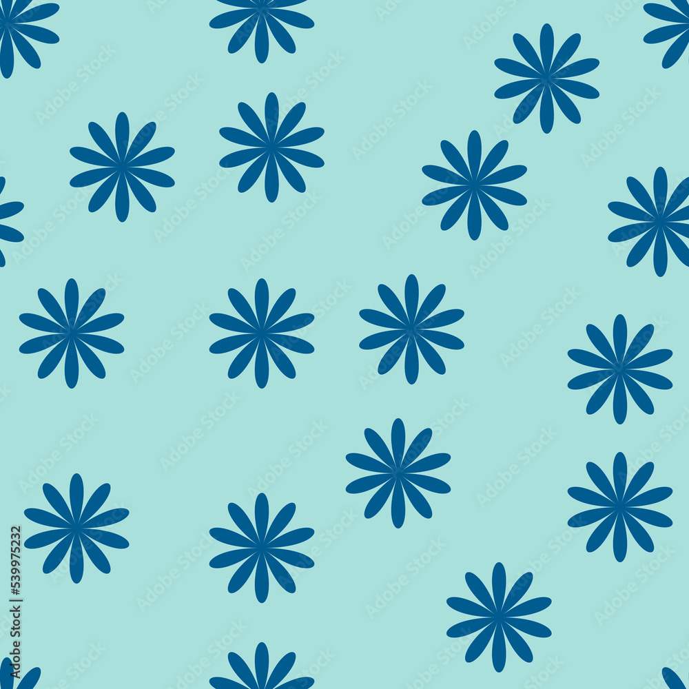 simple vector illustration abstract flowers pattern simple vector illustration abstract flowers pattern
