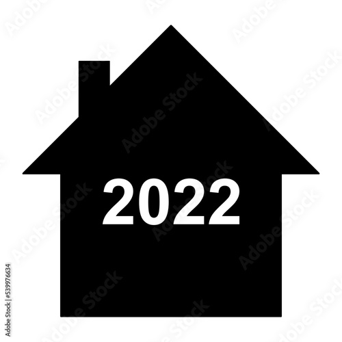 Jahr 2022 und Haus
