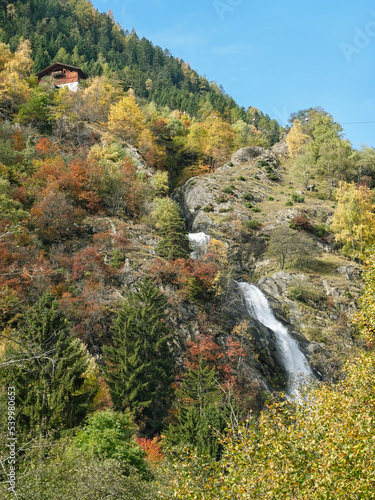 Partschinser Wasserfall bei Naturns photo