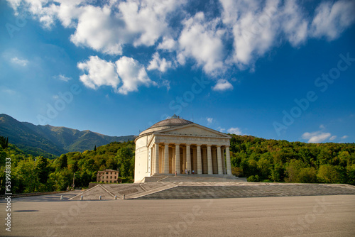 The Temple of Canova, Possagno, Treviso, Veneto, Italy photo