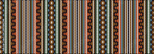   Pattern, ornament,  tracery, mosaic ethnic, folk, national, geometric  for fabric, interior, ceramic, furniture in the Latin American style.