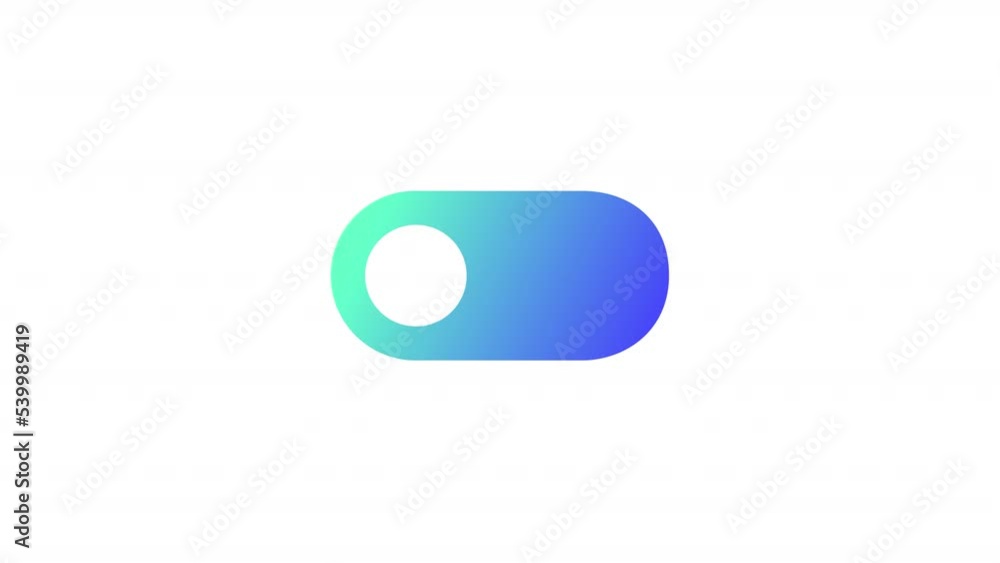 Animated toggle gradient ui icon. Changing preferences. Switch mechanism. Seamless loop HD video with alpha channel on transparent background. Line color user interface symbol motion graphic animation Animated toggle gradient ui icon. Changing preferences. Switch mechanism. Seamless loop HD video with alpha channel on transparent background. Line color user interface symbol motion graphic animation