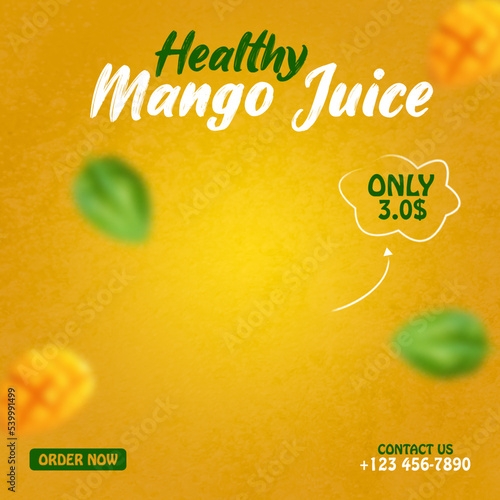 Mango juice post