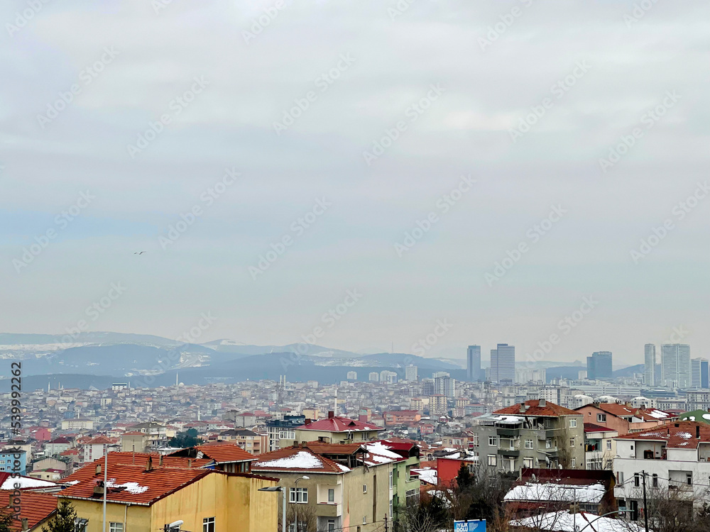 Nice panoramic Istanbu, Turkey view
