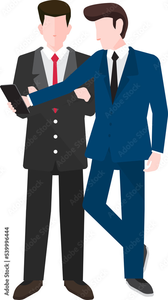 Set PNG illustrations flat design concept business and working activity in company. Set PNG illustrations flat design concept business and working activity in company.
