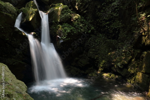 不動の滝 二の滝 夏 （高知県 北川村）