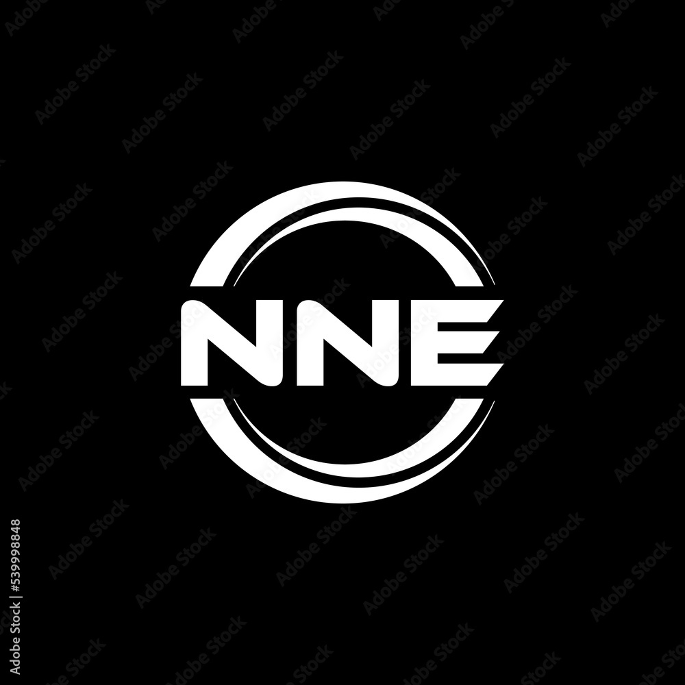 NNE letter logo design with black background in illustrator, vector logo modern alphabet font overlap style. calligraphy designs for logo, Poster, Invitation, etc. NNE letter logo design with black background in illustrator, vector logo modern alphabet font overlap style. calligraphy designs for logo, Poster, Invitation, etc.