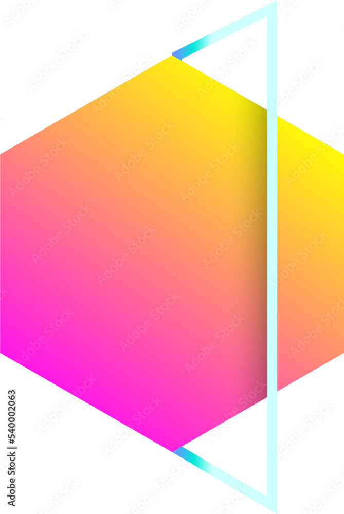 PNG element graphic vivid gradient geometric and line. Abstract background shape. PNG element graphic vivid gradient geometric and line. Abstract background shape.