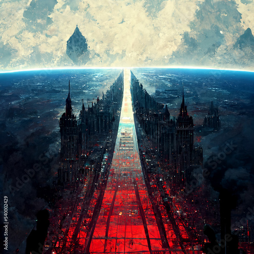 LINE city in the new world order, Architecture of the future