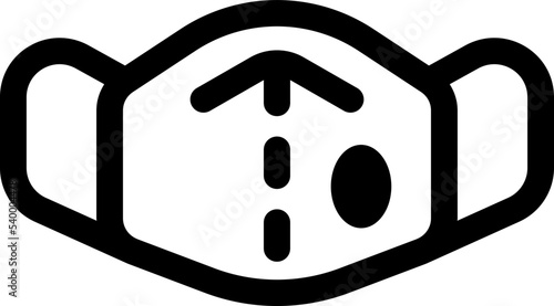 Medical mask icon