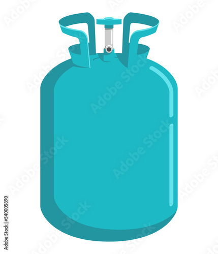 Freon tank of Refrigerant - cooling gas reservoir