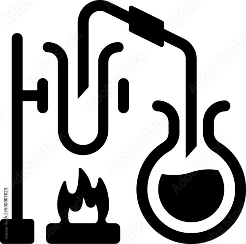 Chemistry experiment icon