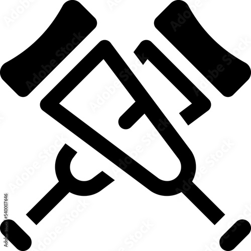Crutches icon