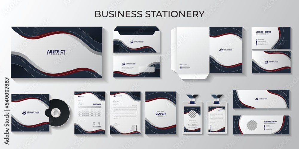 Design Business Cards, Letterhead, Envelope, And Stationery