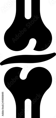 Bone cartilage icon