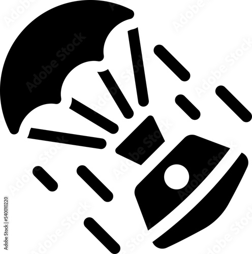 Parachute deploy icon