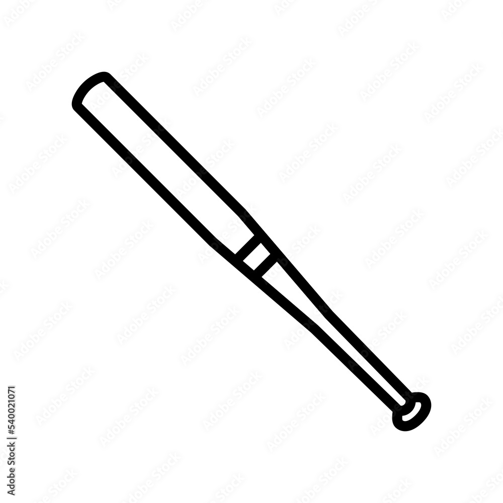 baseball bat icon design vector template baseball bat icon design vector template