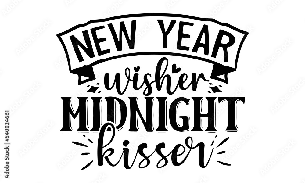New Year SVG Design Template New Year SVG Design Template