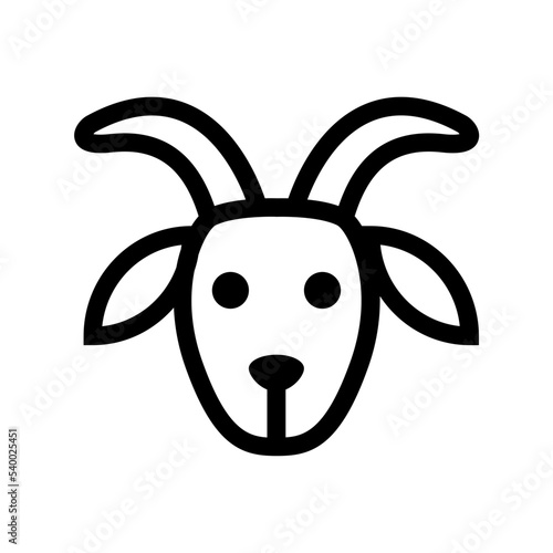 Goat Vector Icon