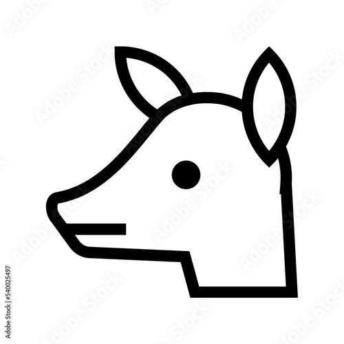 Goat Kid Vector Icon