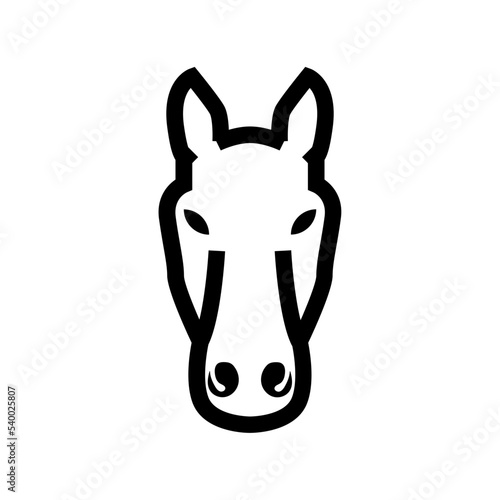 Donkey Vector Icon