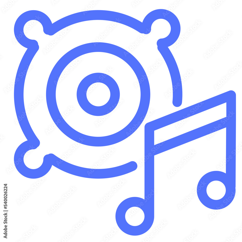 audio loudspeaker music voice line icon audio loudspeaker music voice line icon