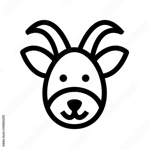 Antelope Vector Icon