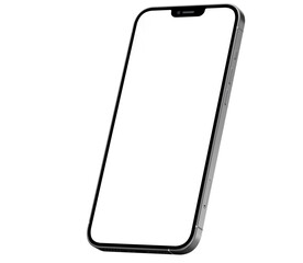 Mobile phone premium png for mockup