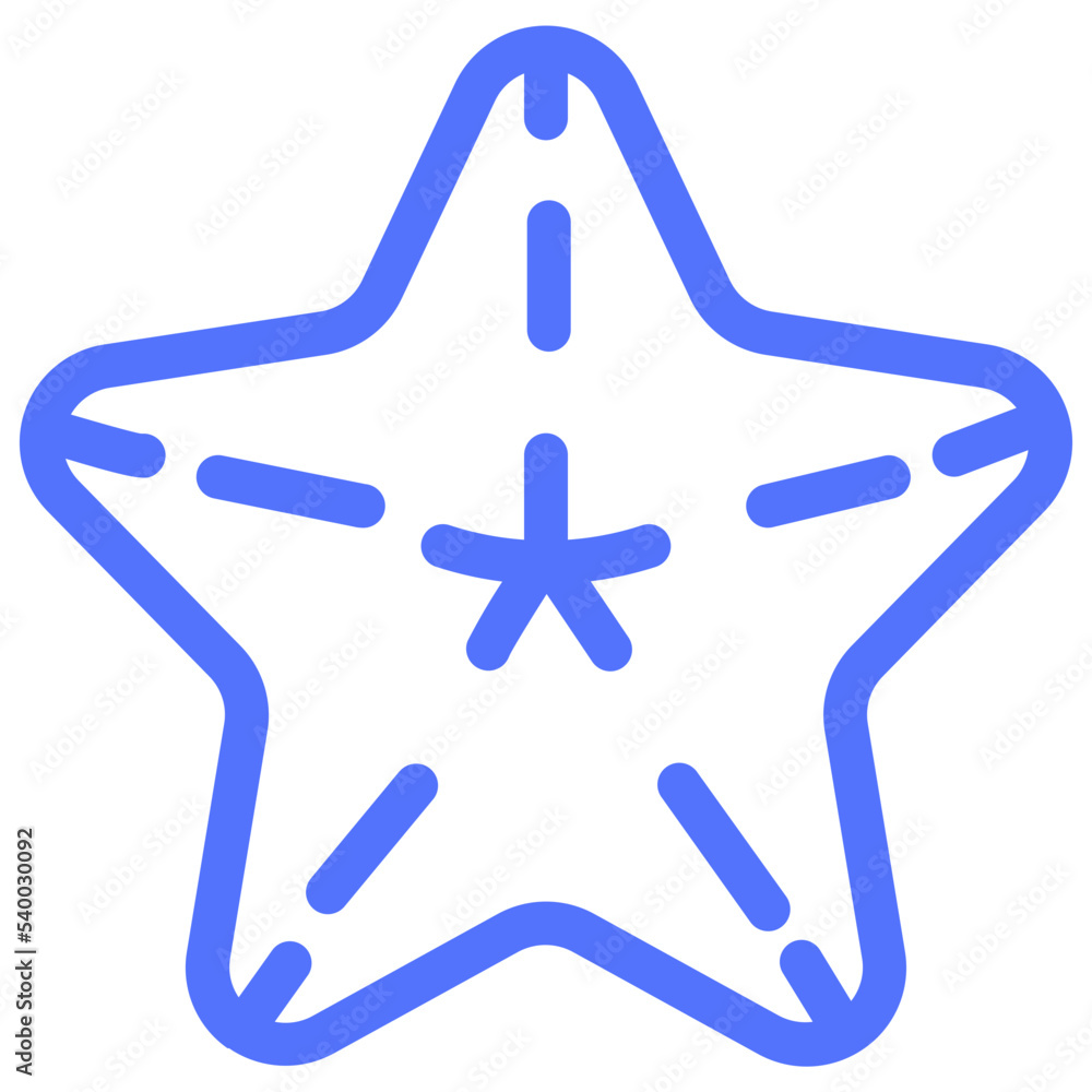 beach star fish starfish line icon beach star fish starfish line icon
