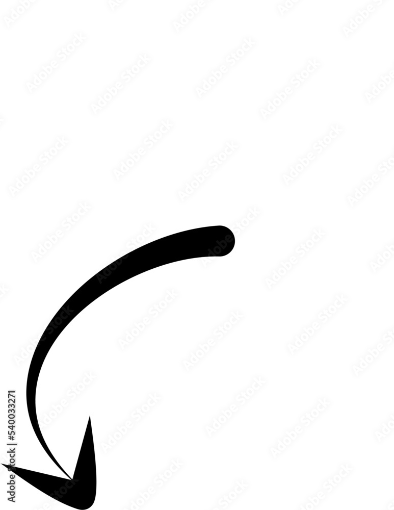 Hand drawn arrows abstract black Hand drawn arrows abstract black