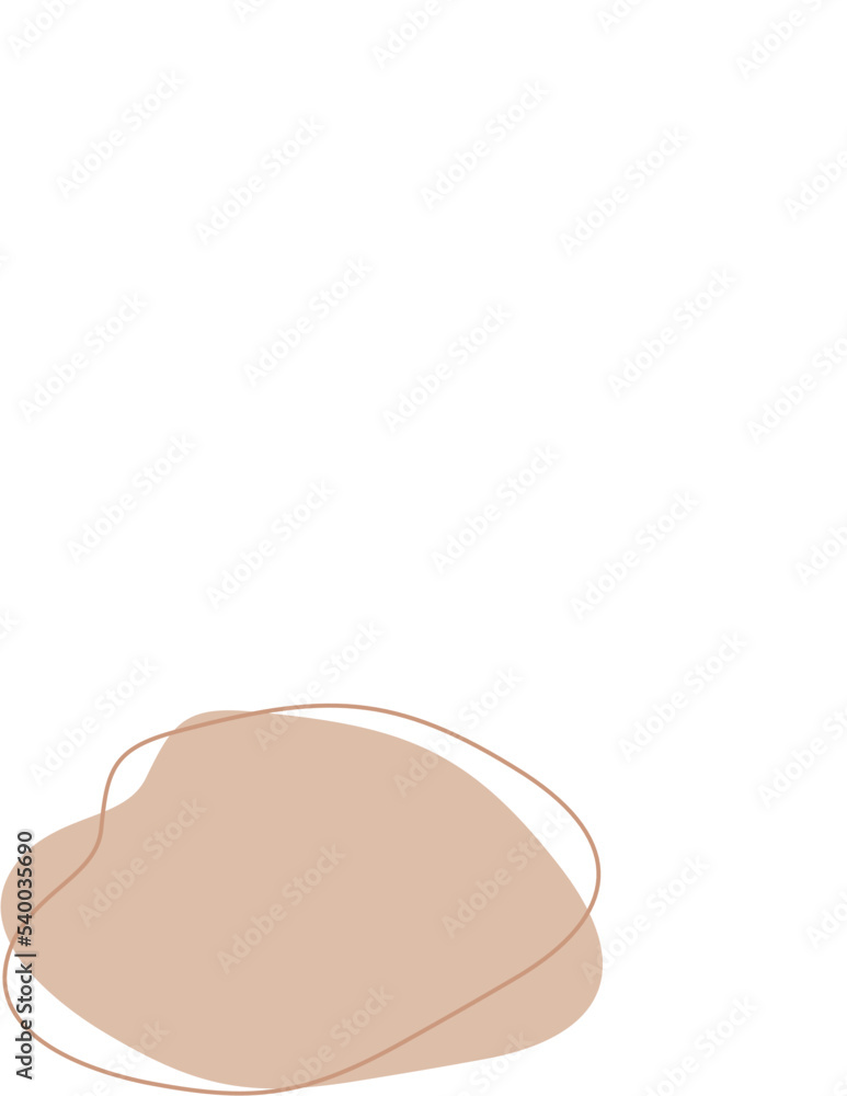 Obraz premium Liquid and fluid shape abstract