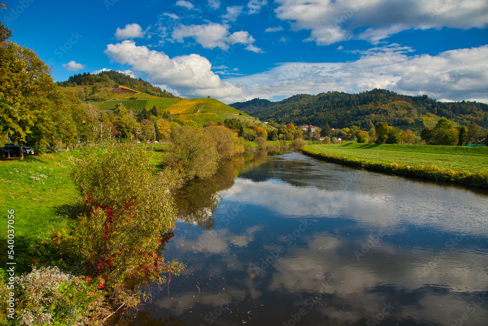 Die Kiinzig bei Gengenbach im Schwarzwald