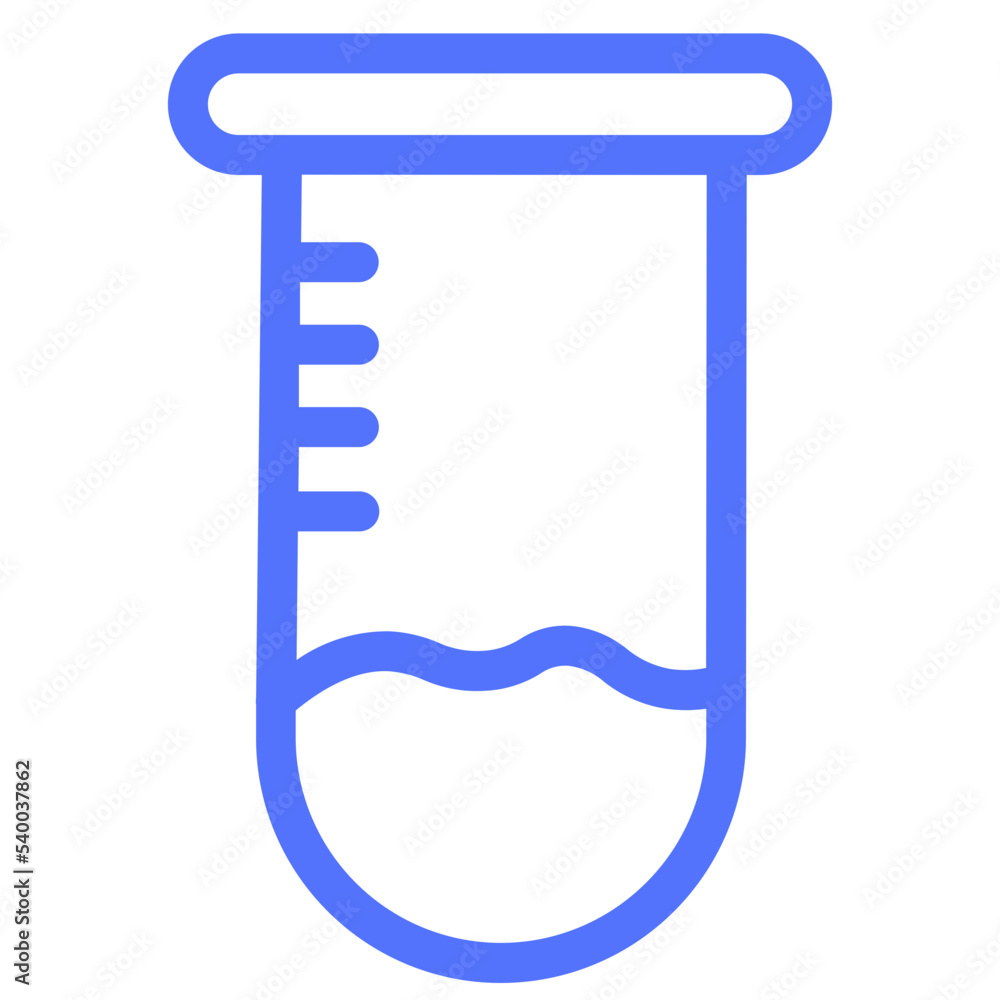 biology tube experiment lab tube line icon biology tube experiment lab tube line icon