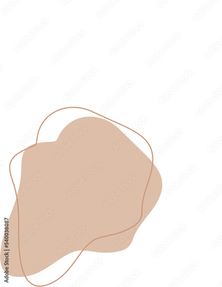 Fototapeta premium Liquid and fluid shape abstract