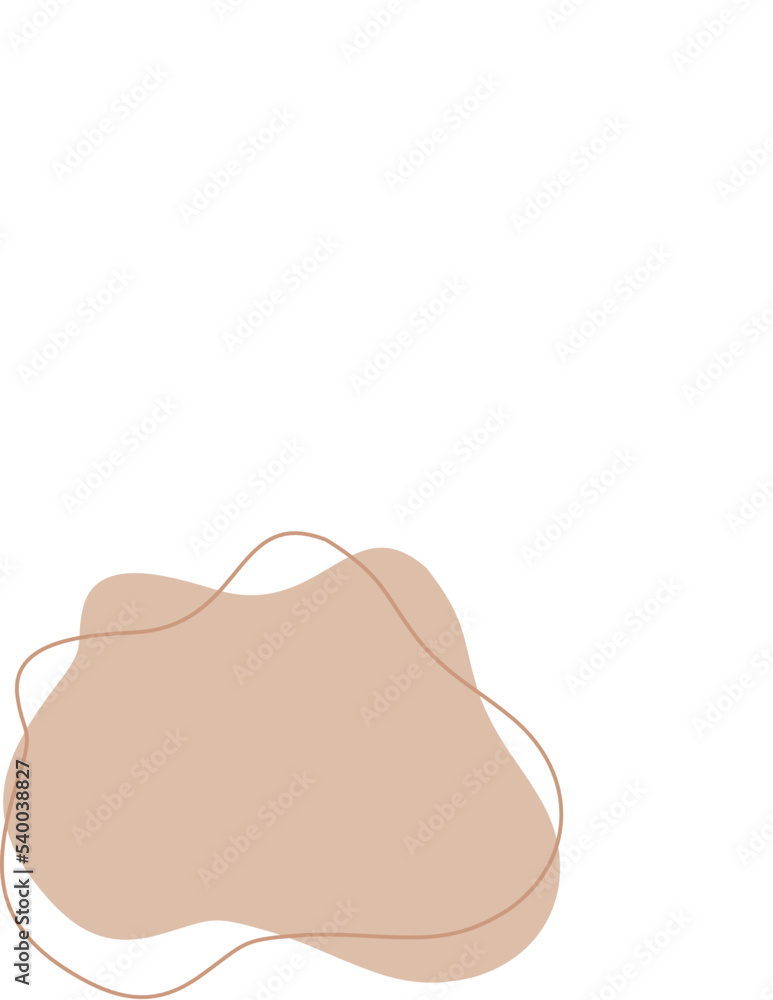 Fototapeta premium Liquid and fluid shape abstract