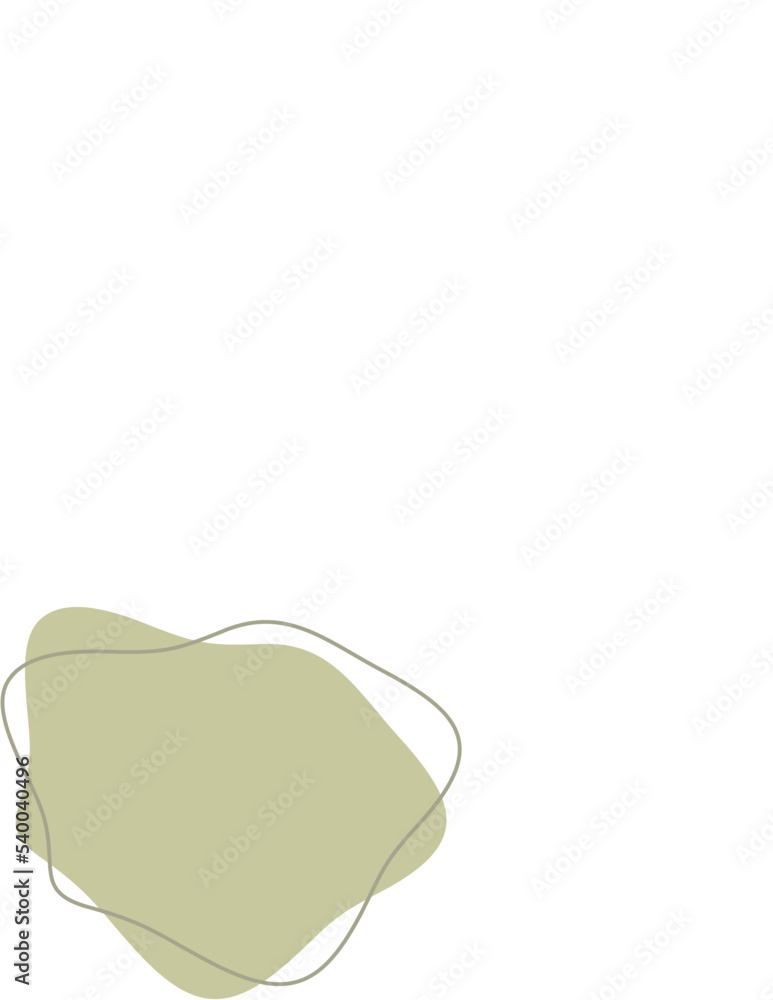Liquid and fluid shape Green color Liquid and fluid shape Green color