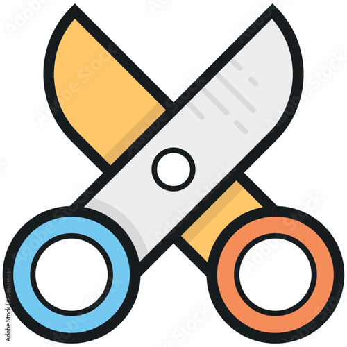 Scissor Vector Icon