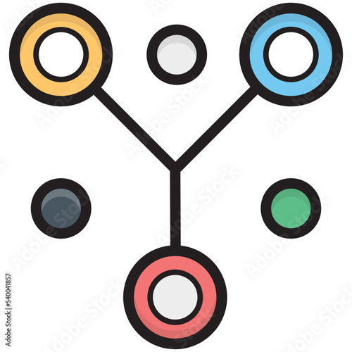 Molecule Vector Icon
