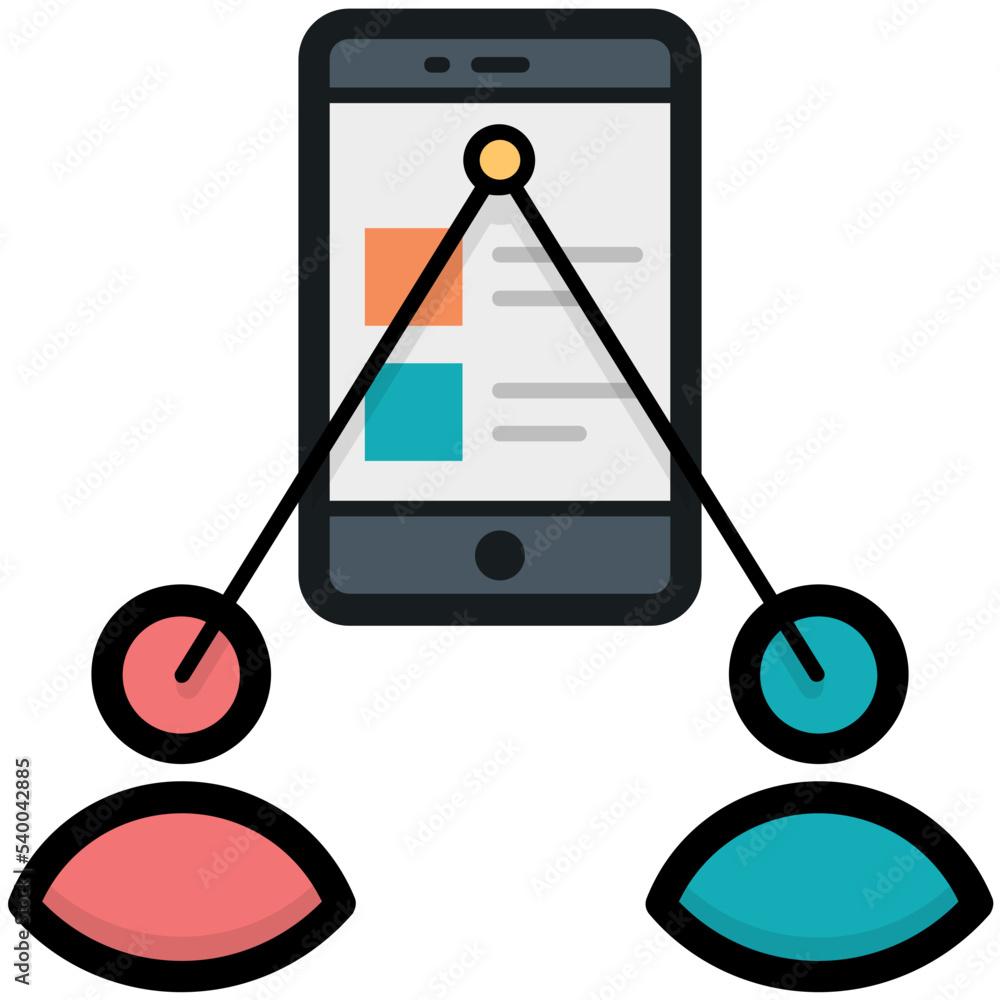 Mobile Developer Vector Icon Mobile Developer Vector Icon