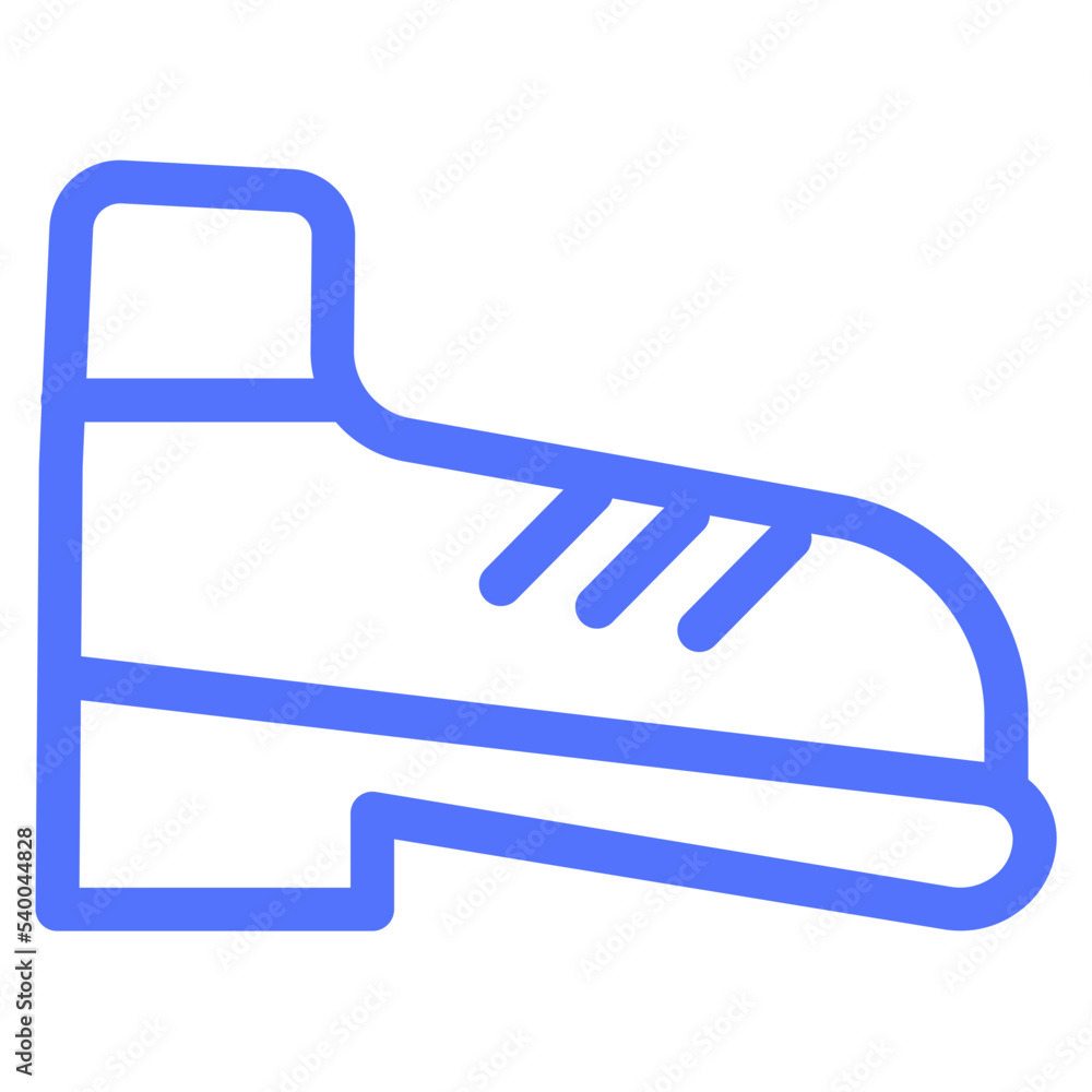 boot boots outdoor shoes line icon boot boots outdoor shoes line icon