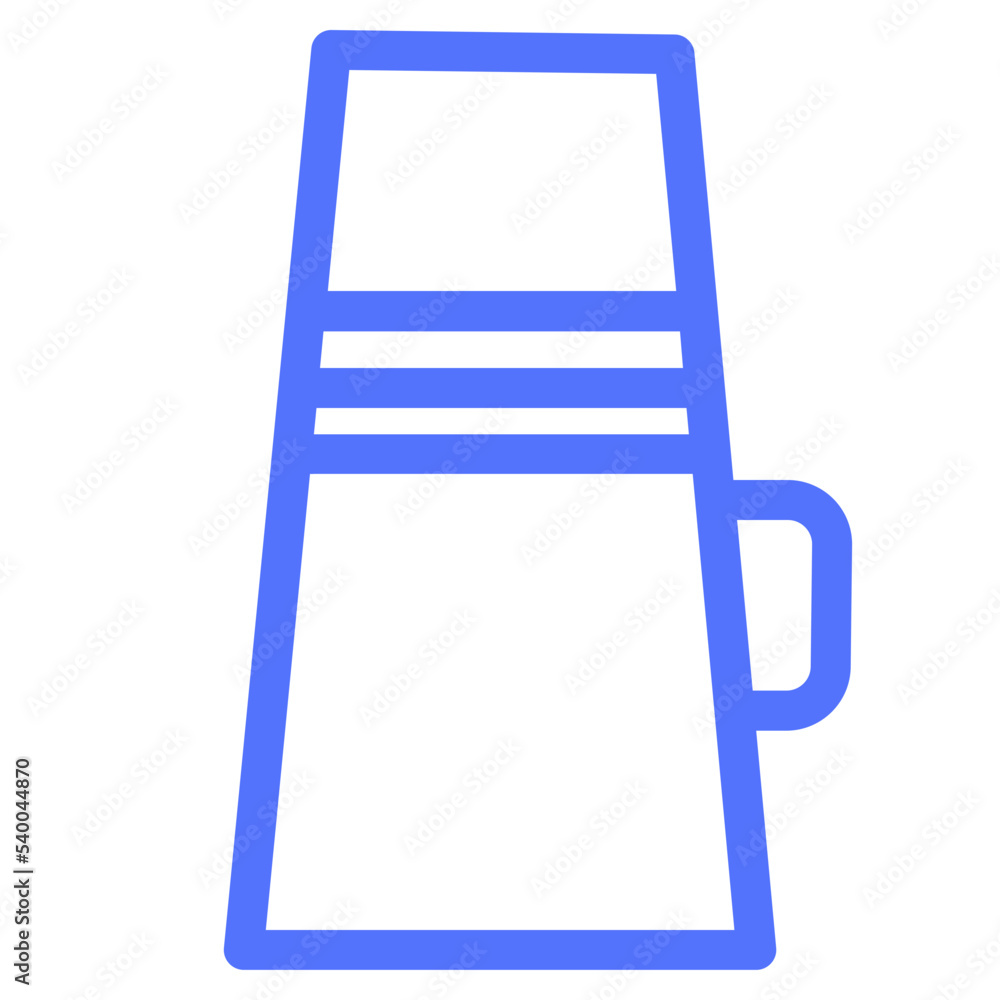 bottle coffee hot tea line icon bottle coffee hot tea line icon
