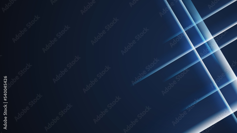Abstract blue background with stripe and arrow speed motion light leak ...