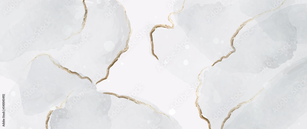 Luxury abstract background, vector art. Minimal soft blue watercolor texture with abstract shapes and golden wave lines set. Design for wall decoration, banners, covers, postcards. Luxury abstract background, vector art. Minimal soft blue watercolor texture with abstract shapes and golden wave lines set. Design for wall decoration, banners, covers, postcards.