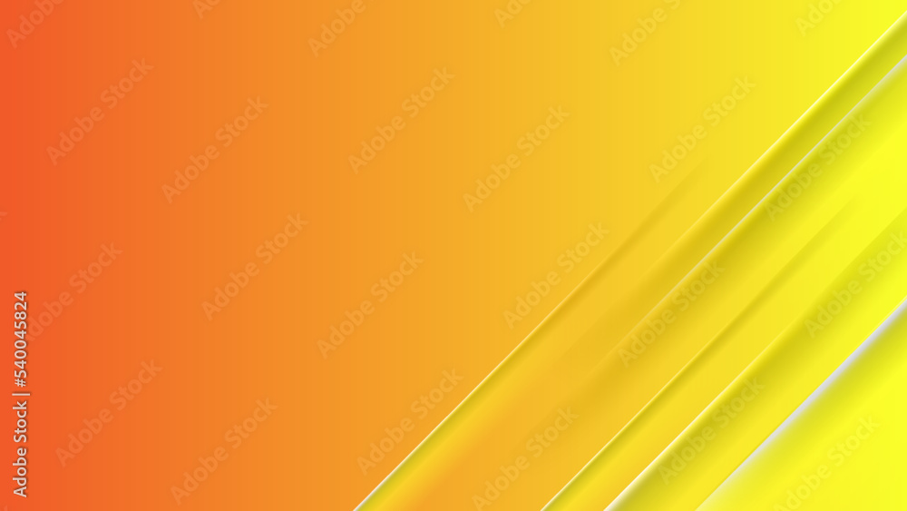 Obraz premium Abstract gradient orange modern design background with minimal dynamic speed motion light