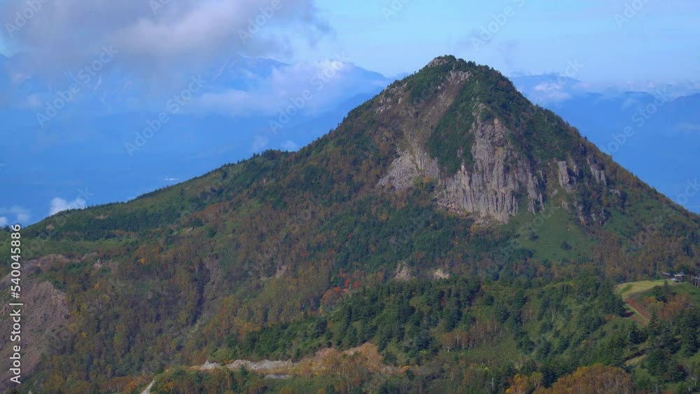 秋の志賀高原 横手山ドライブインからの眺望 秋の志賀高原 横手山ドライブインからの眺望