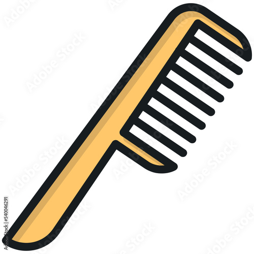 Comb Vector Icon